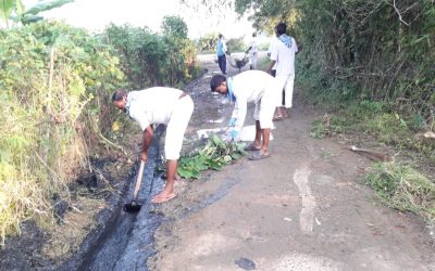 Naguan samithi of Bhadrak1 district (Odisha) does Seva