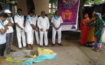 Markona samithi of Bhadrak1 district (Odisha) does Seva