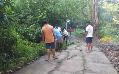 Naguan samithi of Bhadrak1 district (Odisha) does Seva