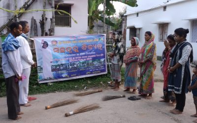 Agarpada samithi of Bhadrak1 district (Odisha) does Seva