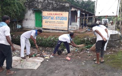 Naguan samithi of Bhadrak1 district (Odisha) does Seva