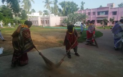 Bhubaneswar samithi of Bhubaneswar district (Odisha) does Seva