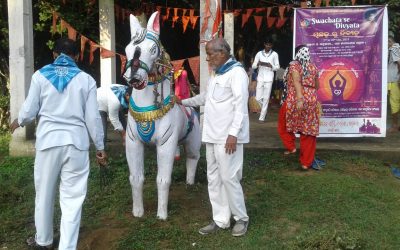 Markona samithi of Bhadrak1 district (Odisha) does Seva