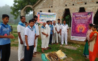 Markona samithi of Bhadrak1 district (Odisha) does Seva