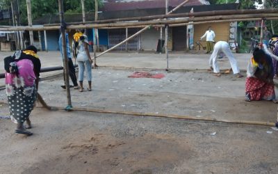 Agarpada samithi of Bhadrak1 district (Odisha) does Seva