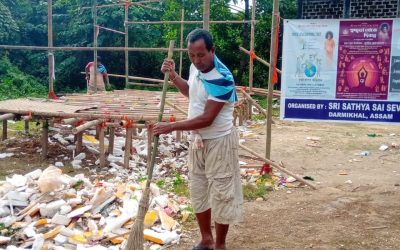 Cachar samithi of Cachar district (Assam) does Seva