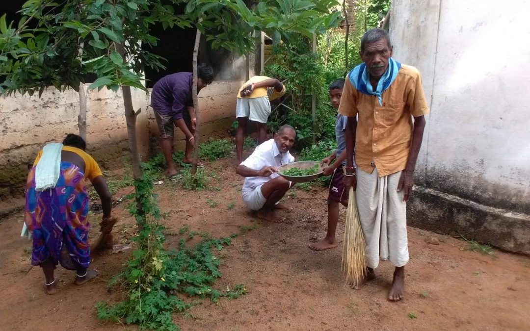 Chennur samithi of Mancherial district (Telangana) does Seva