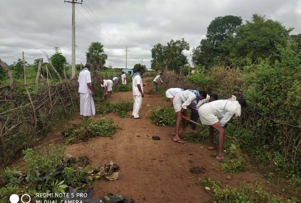 Mancherial samithi of Mancherial district (Telangana) does Seva