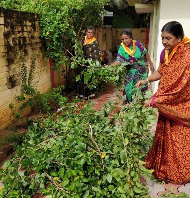 Marichpeta samithi of Guntur district (Andhra Pradesh) does Seva