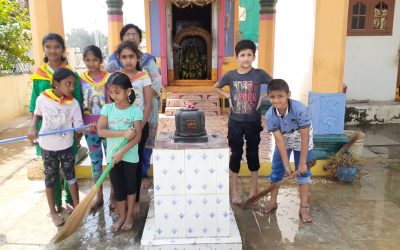 Manikonda samithi of Ranga Reddy district (Telangana) does Seva