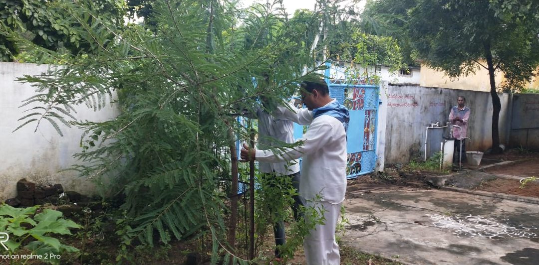Peddapally samithi of Peddapalli district (Telangana) does Seva
