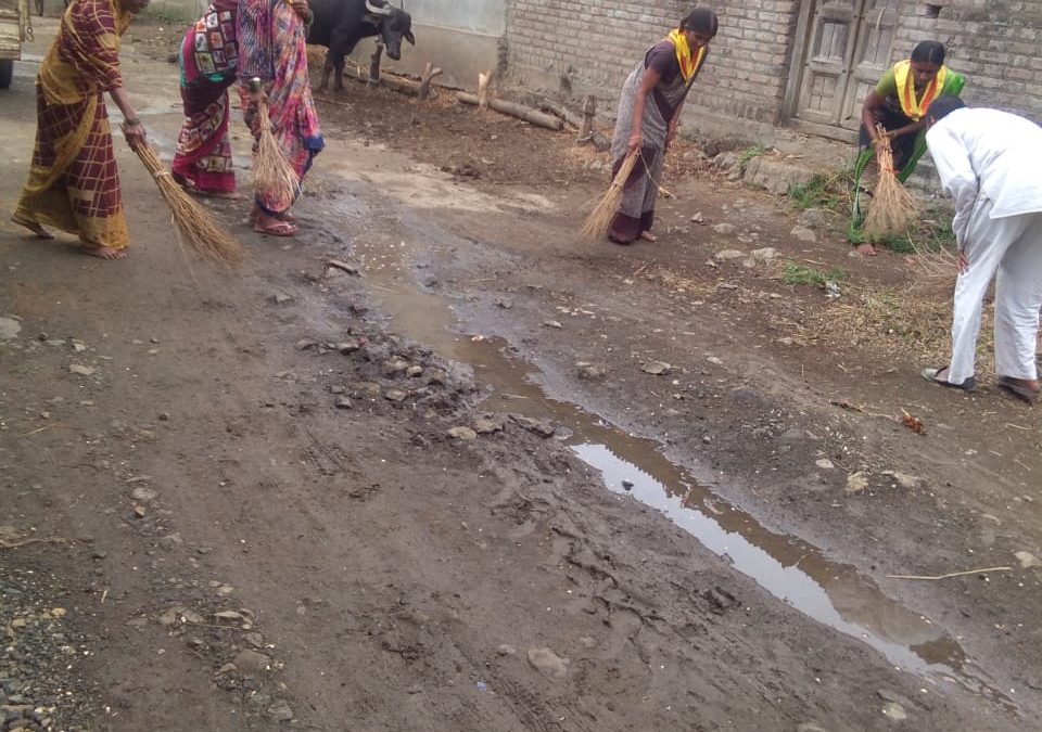 Shelgaon samithi of Washim district (Maharashtra) does Seva