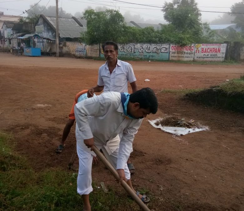 Odagaon samithi of Nayagarh district (Odisha) does Seva