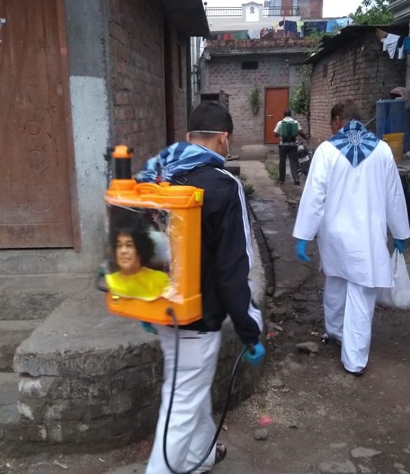 *MHOW samithi of *INDORE district (Madhya Pradesh) does Seva