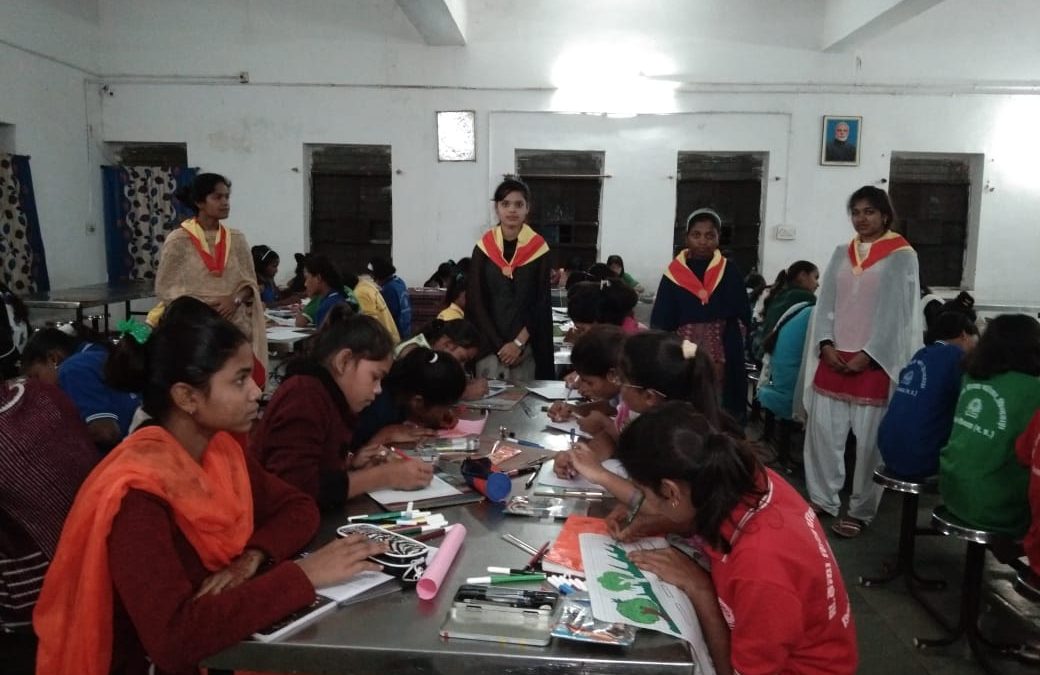 AMARWARA samithi of *CHHINDWARA district (Madhya Pradesh) does Seva