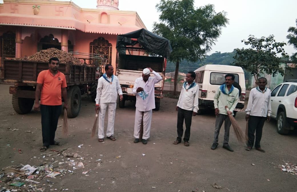 Phulambri samithi of Aurangabad district (Maharashtra) does Seva