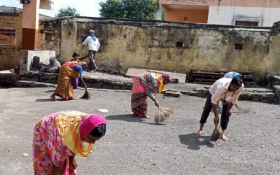 Ghatshendra samithi of Aurangabad district (Maharashtra) does Seva