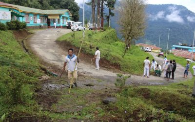 Vikashkshetra samithi of GANGTOK(NORTH) district (Sikkim) does Seva