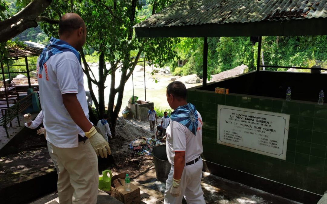 Mangan samithi of GANGTOK(NORTH) district (Sikkim) does Seva