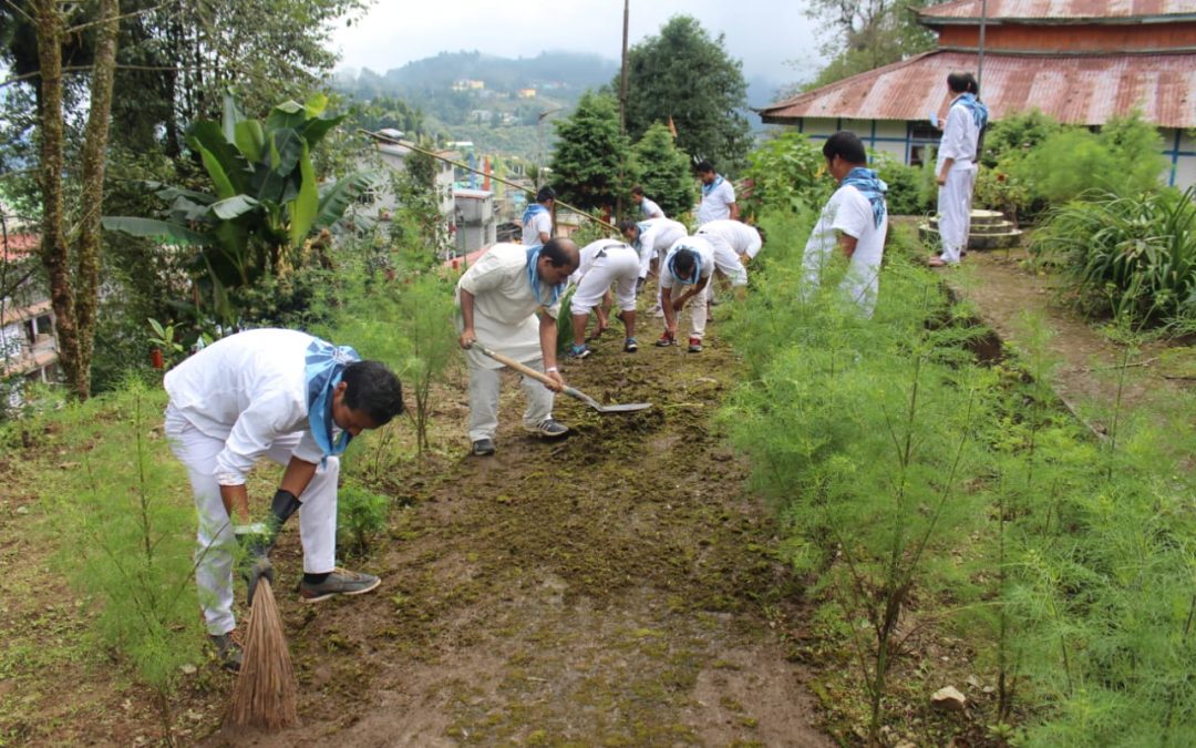 Burtuk samithi of GANGTOK(NORTH) district (Sikkim) does Seva
