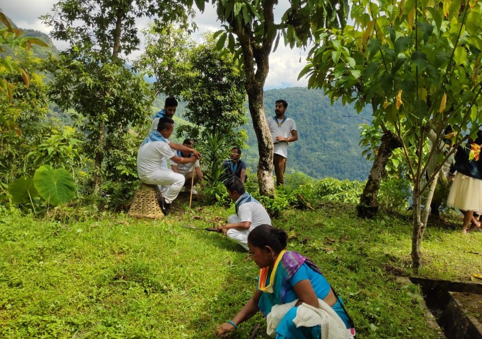 Soreng samithi of SOUTH district (Sikkim) does Seva