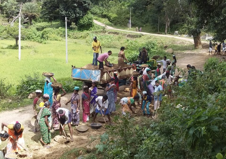 Hukumpet samithi of Paderu district (Andhra Pradesh) does Seva