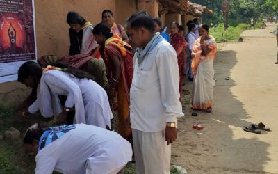 Brajarajnagar samithi of Jharsuguda district (Odisha) does Seva