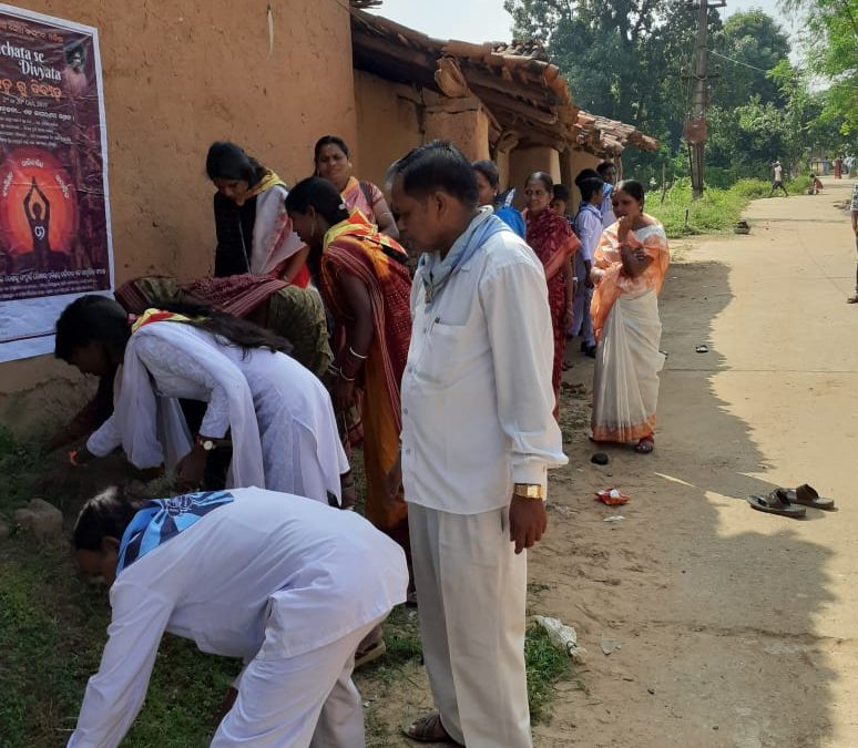 Brajarajnagar samithi of Jharsuguda district (Odisha) does Seva