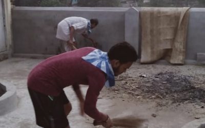 PANAGARH samithi of BURDWAN district (West Bengal) does Seva