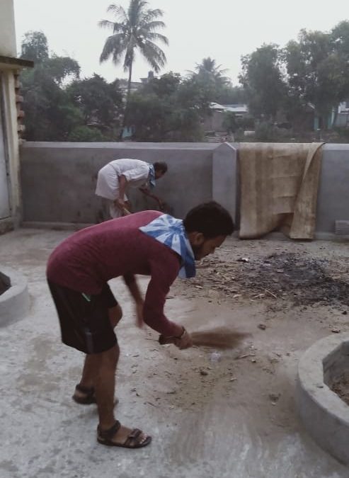 PANAGARH samithi of BURDWAN district (West Bengal) does Seva