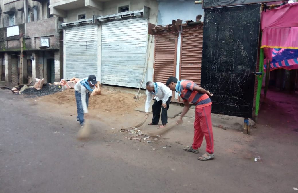 MALLARPUR samithi of BIRBHUM district (West Bengal) does Seva
