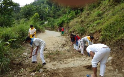 MIDDLE LINGDING samithi of DARJEELING(NORTH) district (West Bengal) does Seva