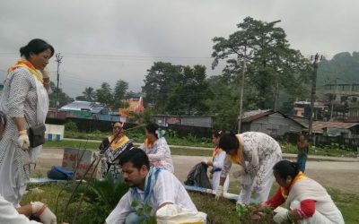 JAIGAON samithi of JALPAIGURI district (West Bengal) does Seva