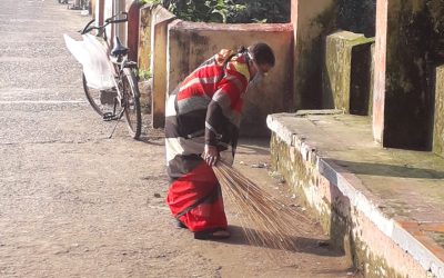 KANKURGACHI samithi of KOLKATA district (West Bengal) does Seva