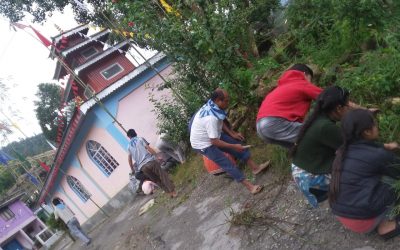 TAKDAH DABAIPANI samithi of DARJEELING(NORTH) district (West Bengal) does Seva