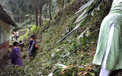 MONSONG samithi of KALIMPONG district (West Bengal) does Seva
