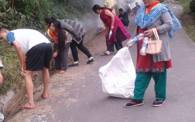 GIDABLING samithi of KALIMPONG district (West Bengal) does Seva