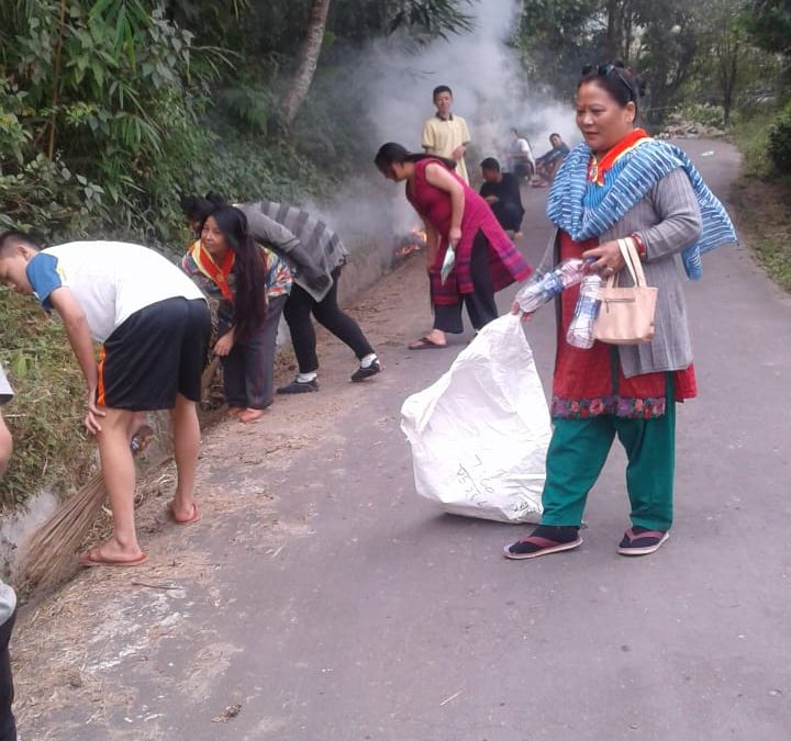 GIDABLING samithi of KALIMPONG district (West Bengal) does Seva