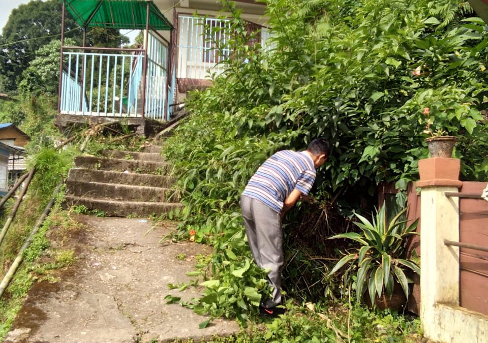 TAKDAH CANTONEMENT samithi of DARJEELING(NORTH) district (West Bengal) does Seva