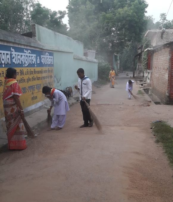 *RAUTARA samithi of BIRBHUM district (West Bengal) does Seva