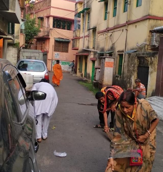 KASBA samithi of KOLKATA district (West Bengal) does Seva
