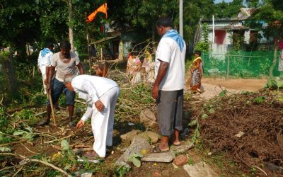 Morthand samithi of Nizamabad district (Telangana) does Seva