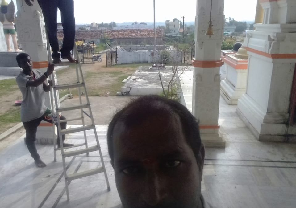 Donkal samithi of Nizamabad district (Telangana) does Seva
