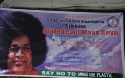 Mass Seva done by 18000 Sevadal in a single Day-22nd Sept 2019-Sikkim