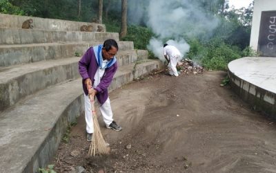 Bishnupur samithi of Bishnupur district (Manipur) does Seva