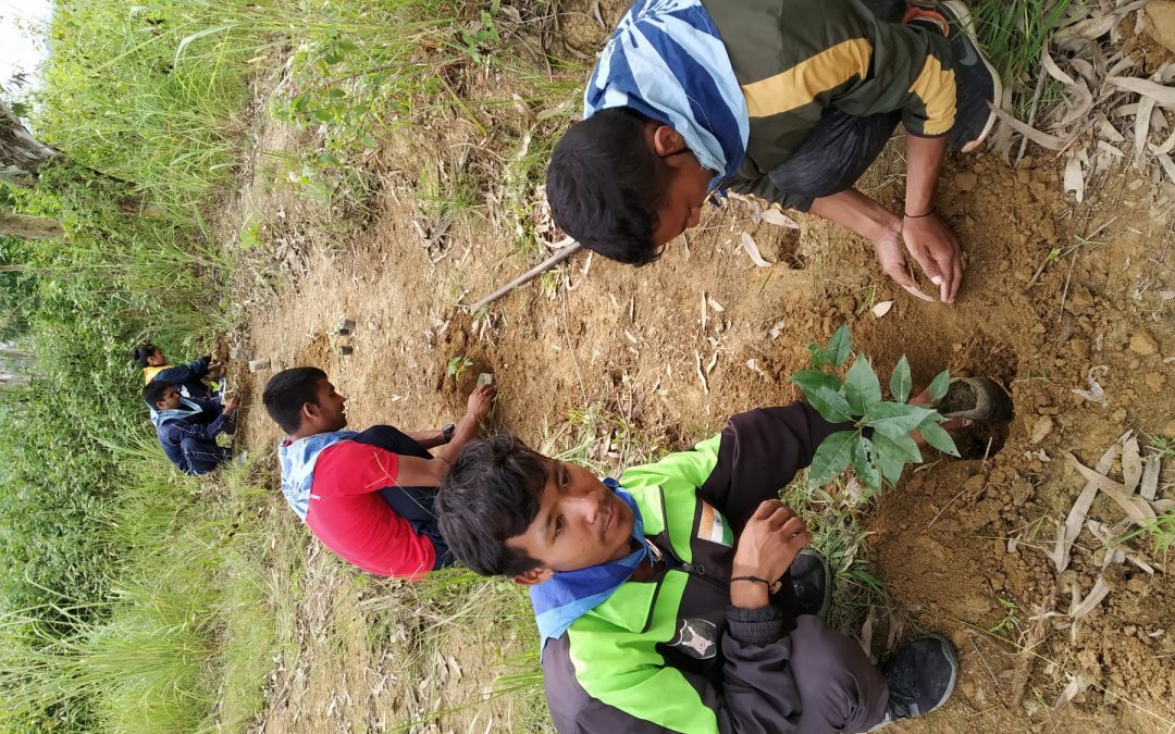 Ningthoukhong samithi of Bishnupur district (Manipur) does Seva