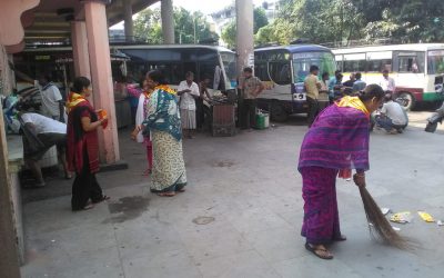 JALPAIGURI TOWN samithi of JALPAIGURI district (West Bengal) does Seva