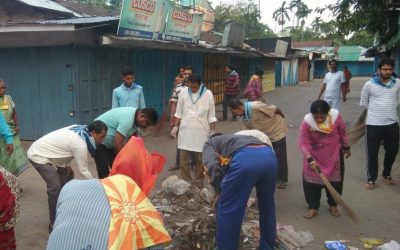 MAYNAGURI samithi of JALPAIGURI district (West Bengal) does Seva