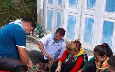 GAIRIBAS samithi of DARJEELING(SOUTH) district (West Bengal) does Seva