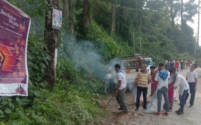 GURUBATHAN samithi of DARJEELING(SOUTH) district (West Bengal) does Seva